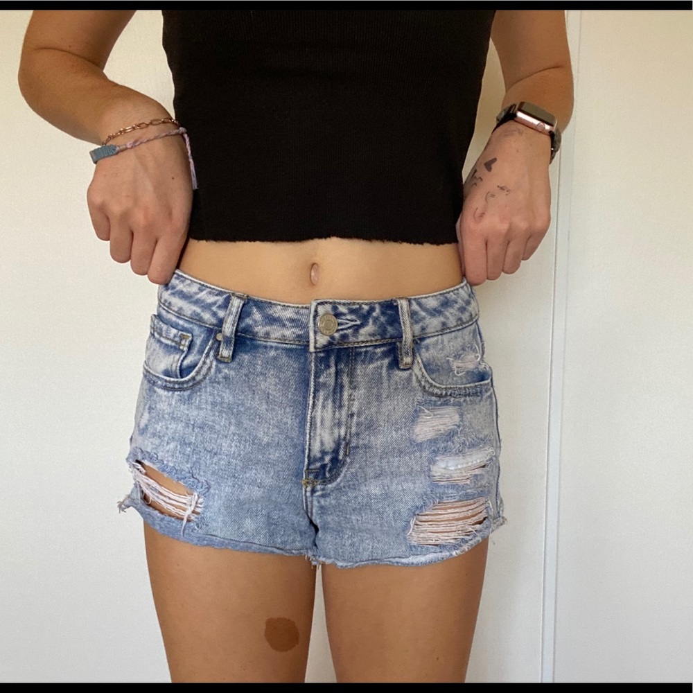 Super Cute Pacsun Blue Denim Shorts 💗🥰